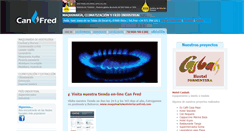 Desktop Screenshot of canfred.com